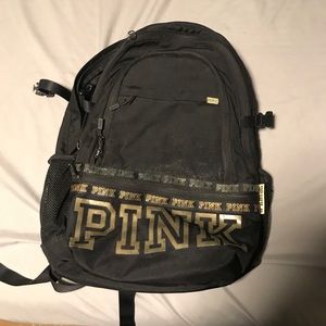 PINK collegiate backpack